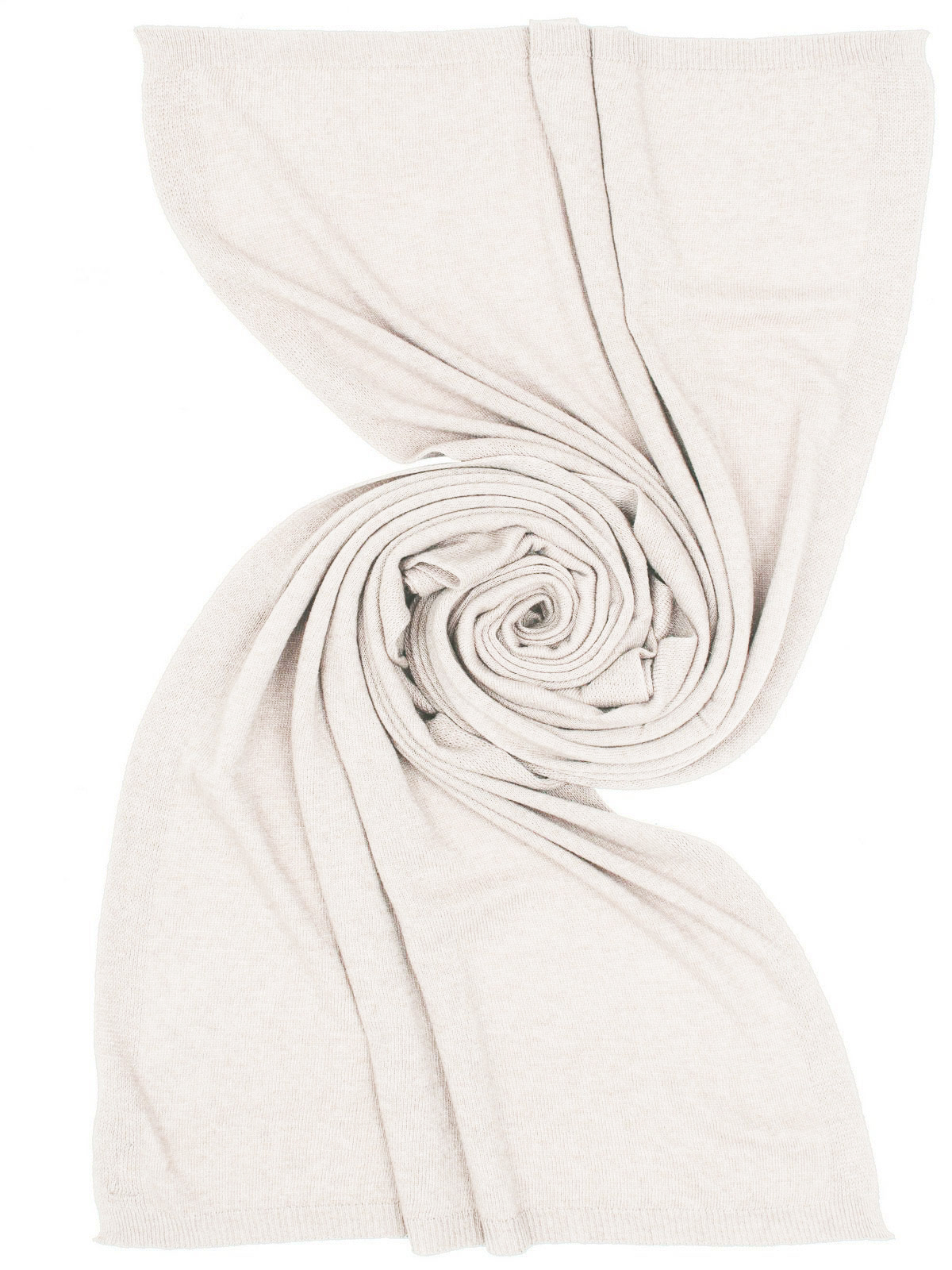 STOLA 10%CASHMERE 33%MERINO S33%VI 24%POLY MADE IN ITALY    - IVORY